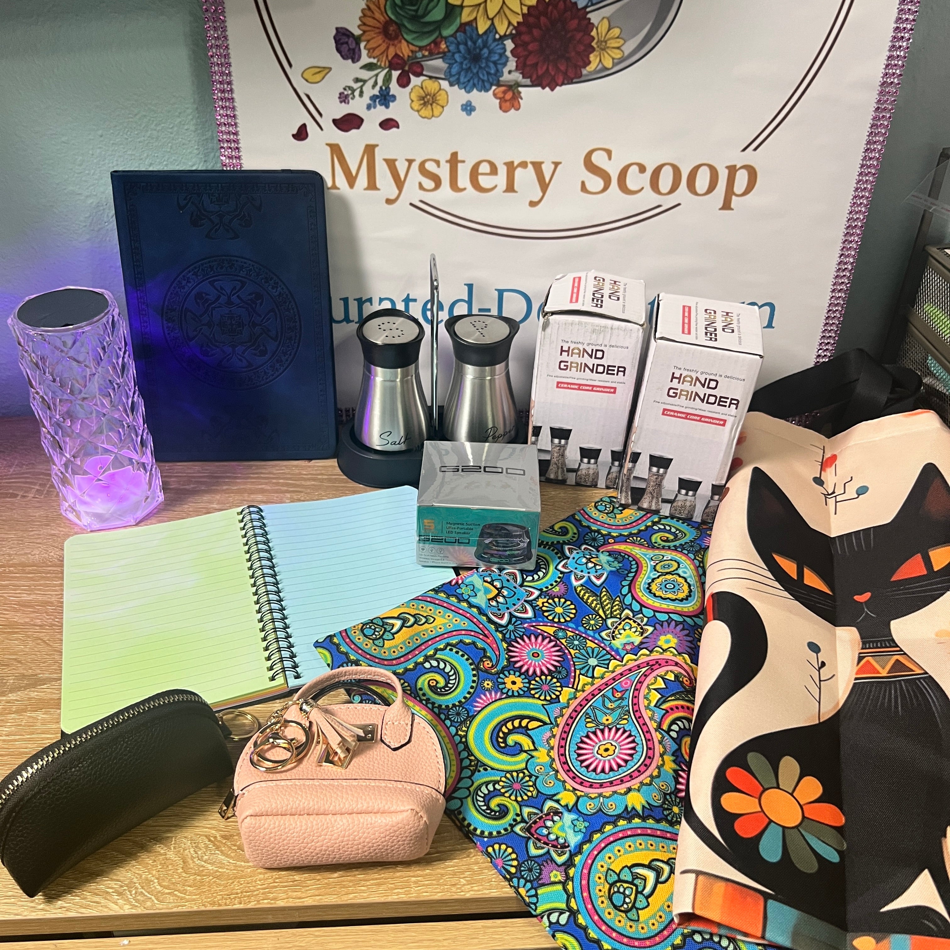 No Scoop - 5 Mini balls and 1 Bonus item spin
